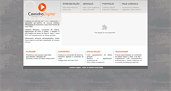 Desktop Screenshot of caminhodigital.com.br